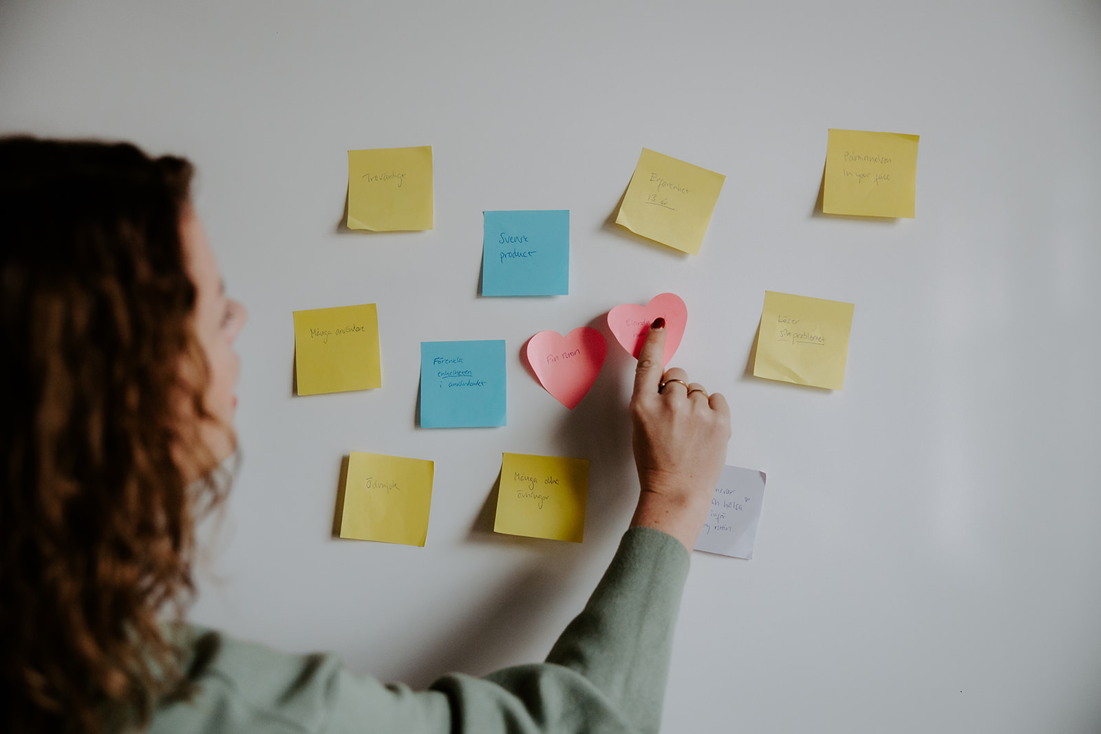 Workshops är perfekt för att sätta en strategi. Med brainstorming med teamet och kund kommer man långt.